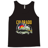 Retro Carabiner Colorado Fishing Raglan Baseball Tee Tank Top | Artistshot