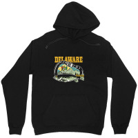 Retro Carabiner Delaware Fishing Premium Unisex Hoodie | Artistshot