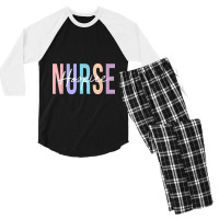 Hospice Nurse Registered Nurse Rn Emergency Room Nurse Men's 3/4 Sleeve Pajama Set | Artistshot