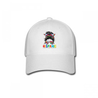 National Hispanic Heritage Month Latin Flags Messy Bun Baseball Cap | Artistshot