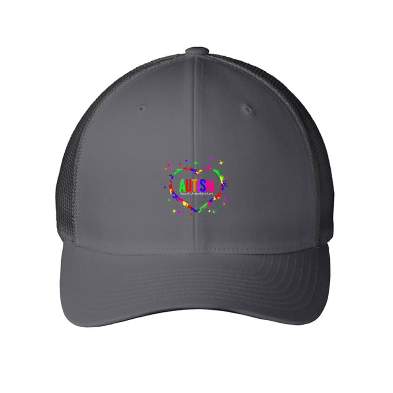 Autism Awareness Heart Accept Understand Love Mesh cap by ErikaYescas | Artistshot