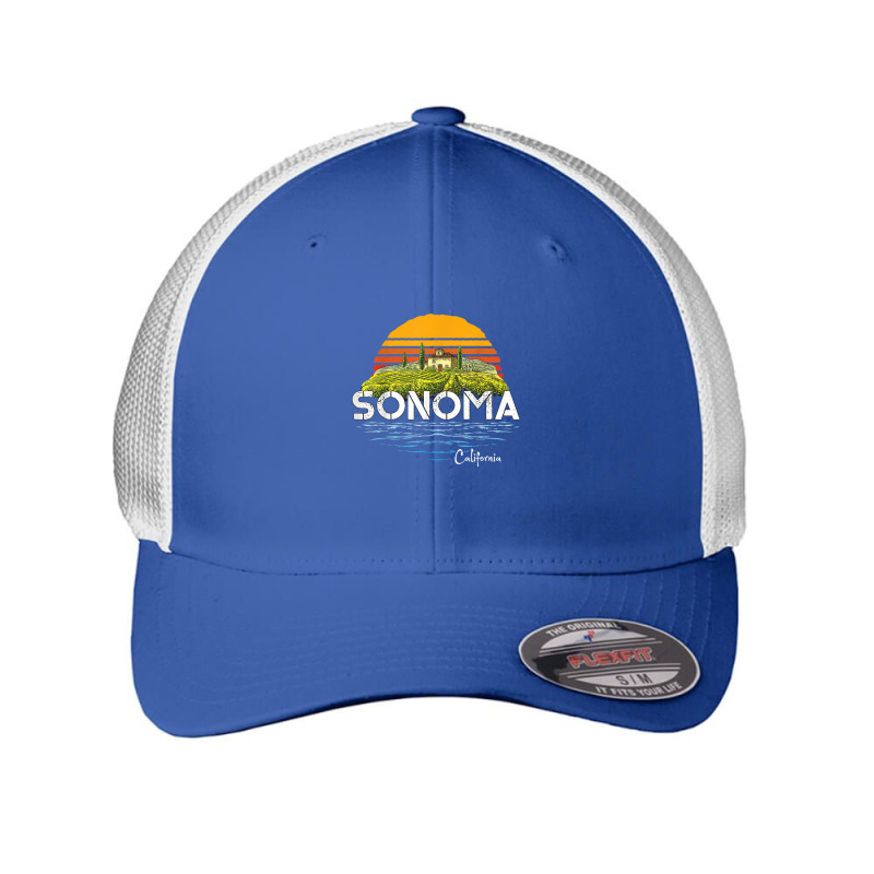 Vintage Sonoma Valley Winery California Souvenir T Shirt Mesh cap by maionexzweddel1i | Artistshot