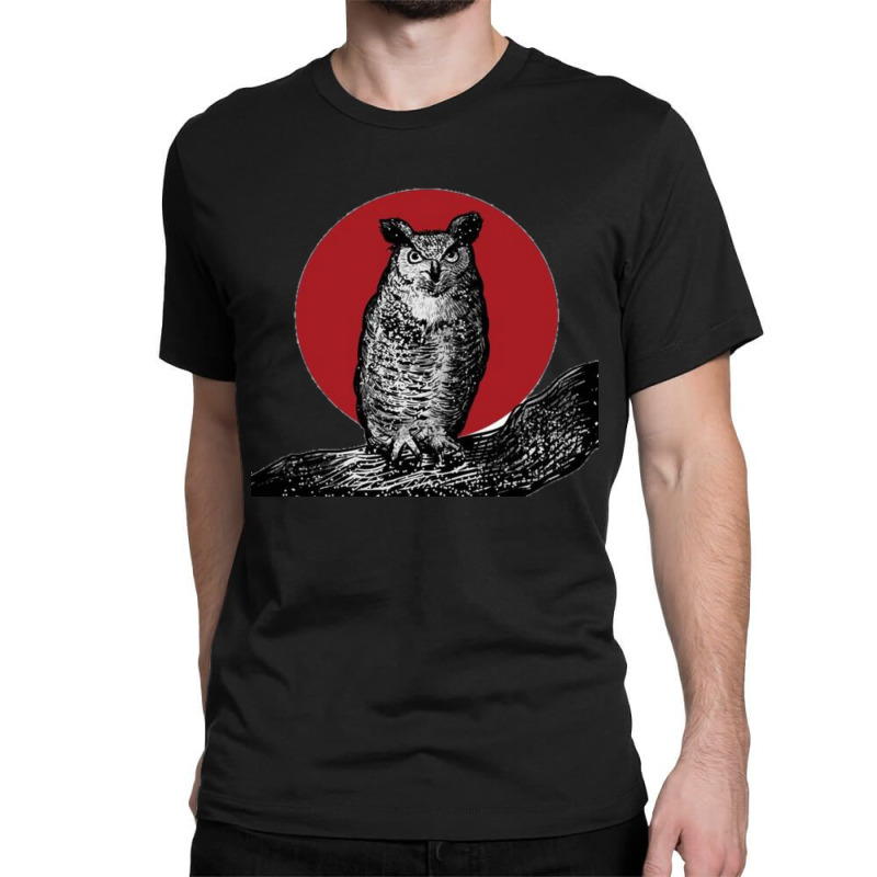 Owl Classic T-shirt by Mubin | Artistshot