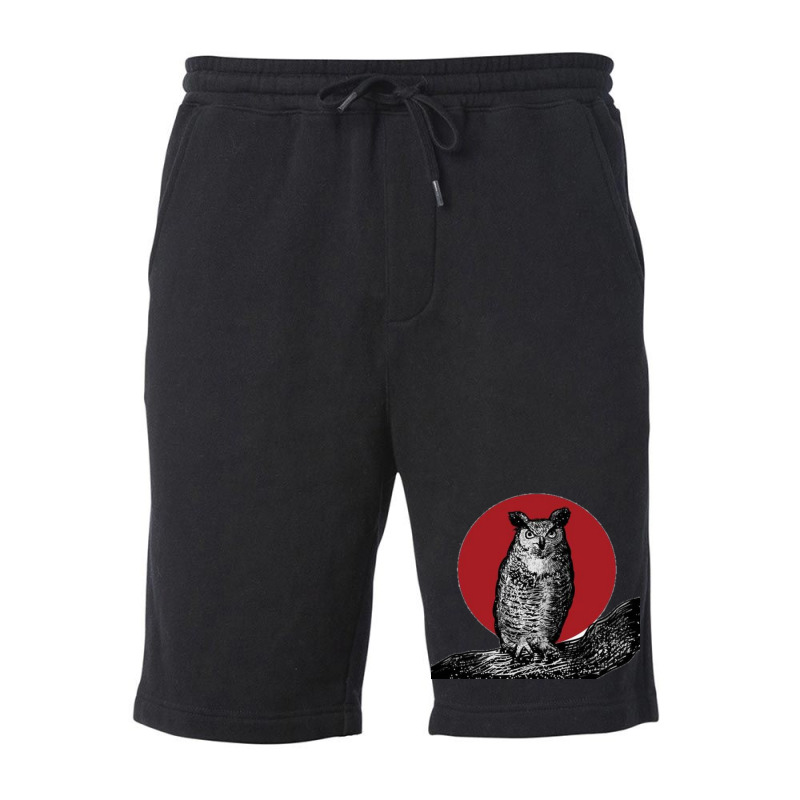 Owl Fleece Short by Mubin | Artistshot