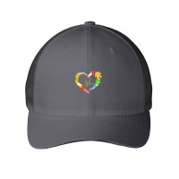 Autism Awareness Special Ed Teacher Asl Sign Language Puzzle Mesh Cap | Artistshot