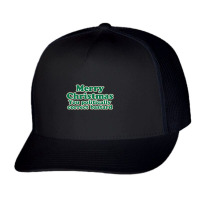 Xmas Merry Christmas Trucker Cap | Artistshot