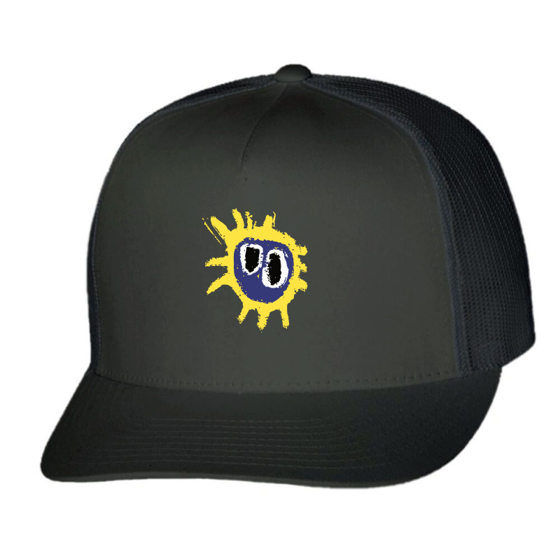 Screamadelica Primal Trucker Cap by gradydakota | Artistshot