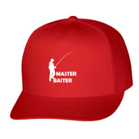 Aster Baiter Mens Rude Fishing Trucker Cap | Artistshot