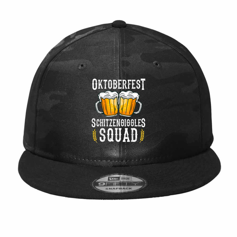 Oktoberfest Schitzengiggles Squad Beer Festival Funny T Shirt Camo Snapback by weltzjharrasw | Artistshot