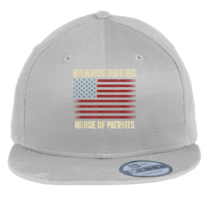 Brandenburg Last Name Surname American Flag Family T Shirt Flat Bill Snapback Cap by weltzjharrasw | Artistshot