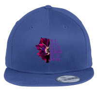 In A World Full Of Grandmas Be A Nana Anemone Mothers Day Flat Bill Snapback Cap | Artistshot