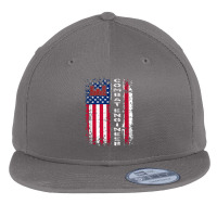 Combat Engineer Distressed American Flag   U.s. Military Flat Bill Snapback Cap | Artistshot