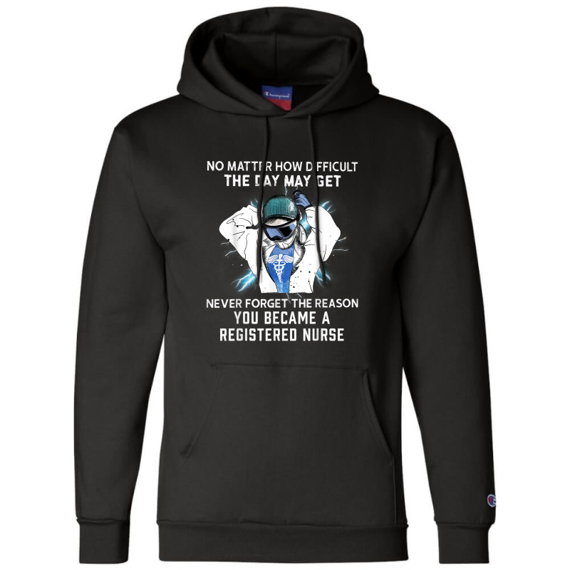 I Love Being A Registered Nurse Champion Hoodie | Artistshot