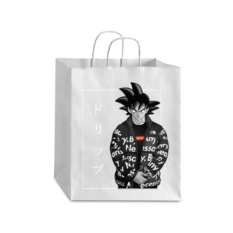 Goku Drip Classic Debie Paper Bag - 10 X 5 X 13 | Artistshot