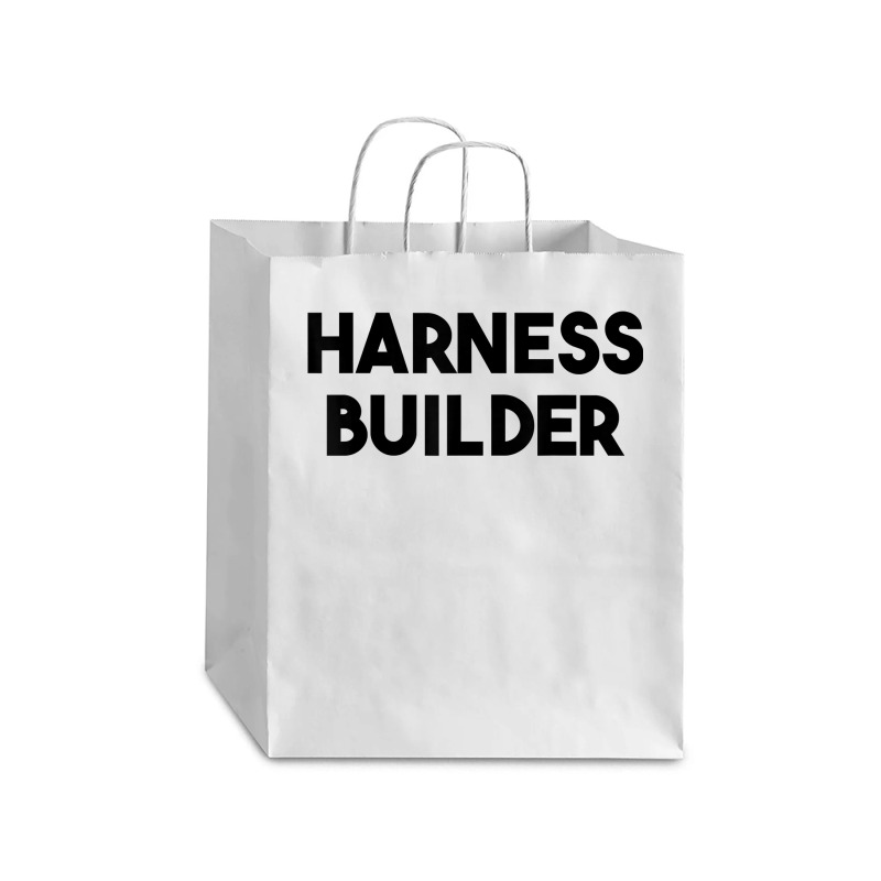 Harness Builder T Shirt Debie Paper Bag - 10 X 5 X 13 | Artistshot