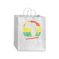 Africa Map July 4th Juneteenth 1865 June 19th Men Women Kids Debie Paper Bag - 10 X 5 X 13 | Artistshot