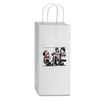 Music Retro Tablet Case Funny Gifts Boy Girl Double Wine Paper Bag - 6 1/2 X 3 1/2 X 12 3/8 | Artistshot