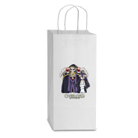 Women Men Tablet Case Funny Gifts Boys Girls Double Wine Paper Bag - 6 1/2 X 3 1/2 X 12 3/8 | Artistshot