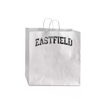 Eastfield Vintage Arch College University Alumni T Shirt Jumbo Paper Bag - 18 X 7 X 18 3/4 | Artistshot