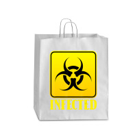 Infected Lazy Halloween Costume Cool Biohazard Symbol Zombie Queen Paper Bag - 16 X 6 X 19 1/4 | Artistshot