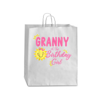 Granny Of Sunshine 1st Birthday Sunshine Girl Birthday T Shirt Queen Paper Bag - 16 X 6 X 19 1/4 | Artistshot