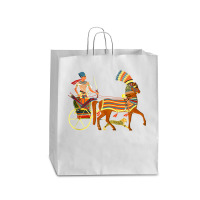 Ramesses Ii On An Egyptian Chariot Tank Top Queen Paper Bag - 16 X 6 X 19 1/4 | Artistshot