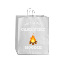 This Is My Campfire Hoodie Camping Campfire Fall Weather Pullover Hood Queen Paper Bag - 16 X 6 X 19 1/4 | Artistshot