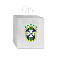 Brazil Star Paper Bag - 13 X 7 X 13 | Artistshot