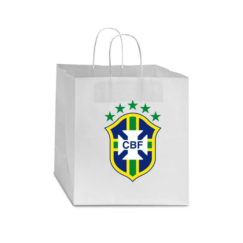 Brazil Star Paper Bag - 13 X 7 X 13 | Artistshot