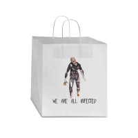 We Are All Infected Zombie Outbreak Halloween Star Paper Bag - 13 X 7 X 13 | Artistshot