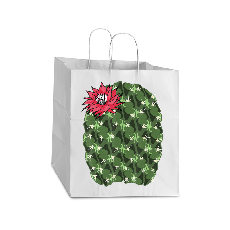 Cool Cactus Halloween Costume Lover Lazy Diy Take Out Paper Bag - 14 X 10 X 15 1/2 | Artistshot