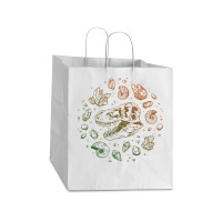 Retro Vintage Specimen Mens My Favorite Take Out Paper Bag - 14 X 10 X 15 1/2 | Artistshot