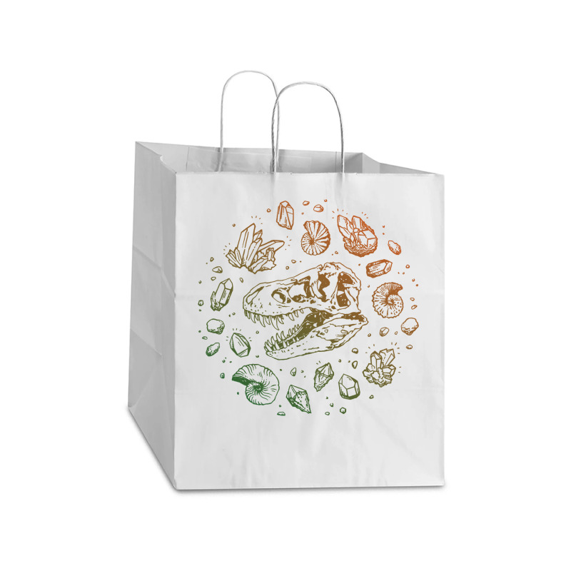 Retro Vintage Specimen Mens My Favorite Take Out Paper Bag - 14 X 10 X 15 1/2 | Artistshot