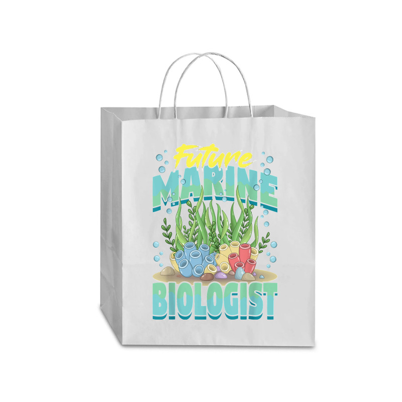 Future Marine Biologist Ocean Life Marine Biology Student Traveler Paper Bag -13 X 6 X 15 3/4 | Artistshot