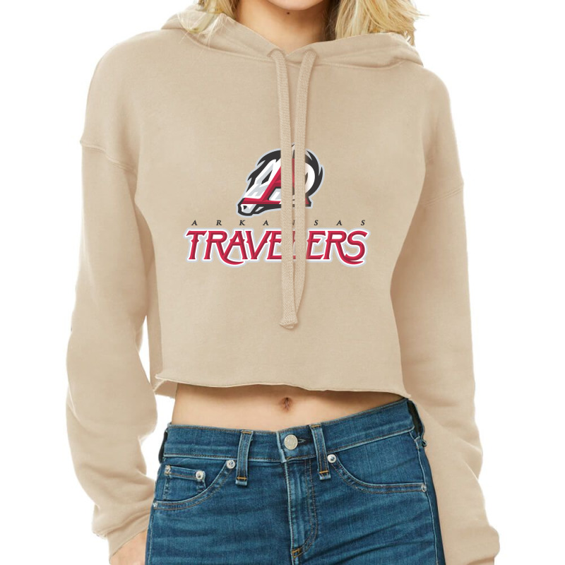 Arkansas Travelers Cropped Hoodie by bawbawww | Artistshot