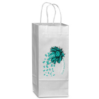 Dissociative Identity Disorder Survivor T  Shirt Dissociative Identity Wine Paper Bag - 5 1/2 X 3 1/4 X 13 | Artistshot