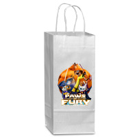 Paws Of Fury Wine Paper Bag - 5 1/2 X 3 1/4 X 13 | Artistshot