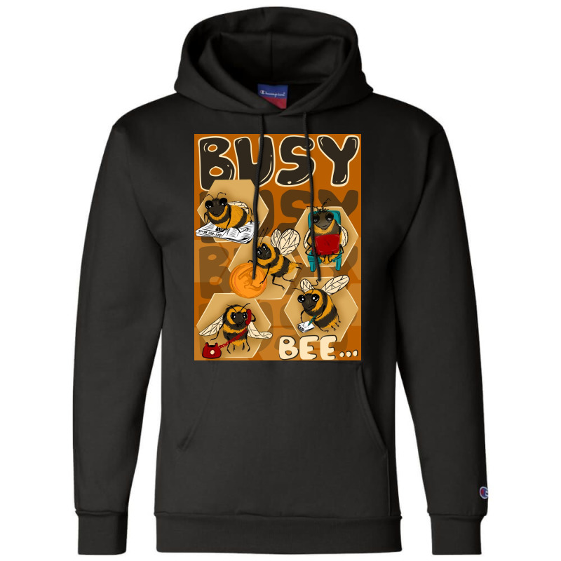 Busy Bee Champion Hoodie | Artistshot