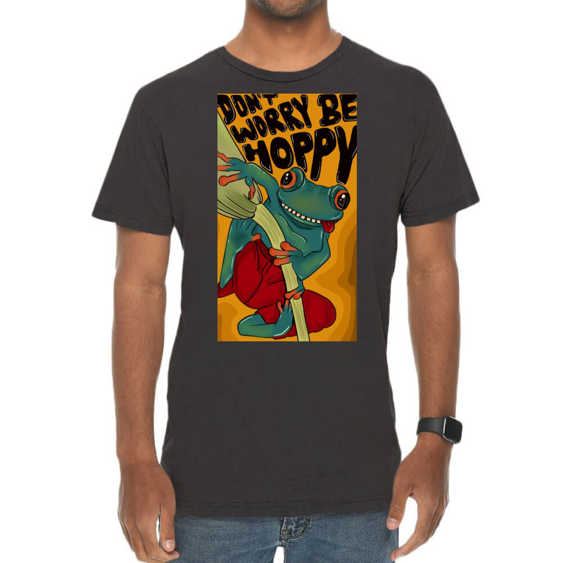 Be Hoppy Vintage T-shirt | Artistshot