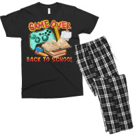 Game Over Back To School Men's T-shirt Pajama Set | Artistshot