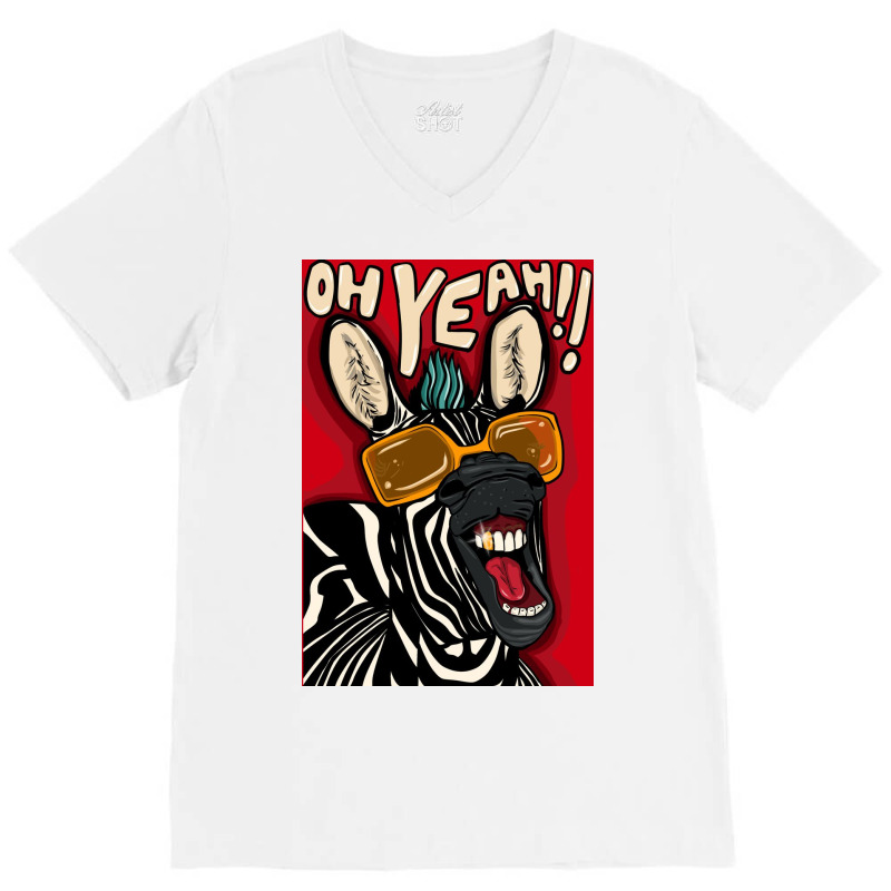 Punk Ass V-neck Tee | Artistshot