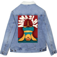 Nama Slay Unisex Sherpa-lined Denim Jacket | Artistshot