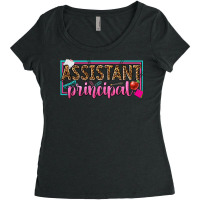 Assistant Principal Women's Triblend Scoop T-shirt | Artistshot