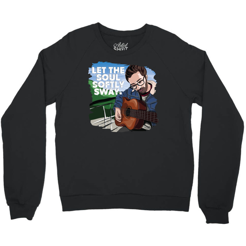 Melodic Mountains Crewneck Sweatshirt | Artistshot