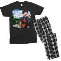 Melodic Mountains Men's T-shirt Pajama Set | Artistshot