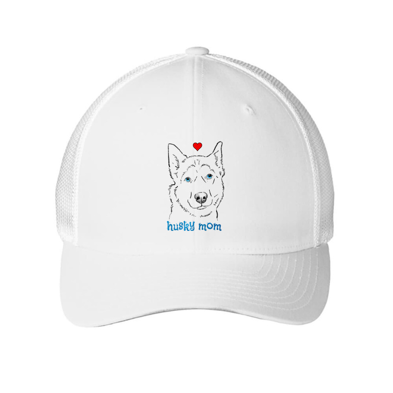 Husky Mom, Siberian Husky Lover, Husky Gift, Cute Husky T Shirt Mesh cap by jacolepachew | Artistshot