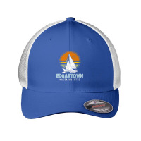 Nautical Boat Design   Edgartown Massachusetts Yacht Club Premium T Sh Mesh Cap | Artistshot