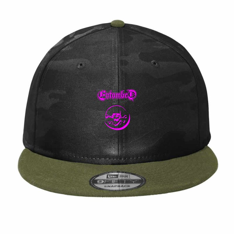 Entombed Funny Trend New Gifts Essensial Skull Death Nihilist Edge Of Camo Snapback by reka4 | Artistshot