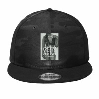 The Grey Area By D.p. Johnson T Shirt Camo Snapback | Artistshot