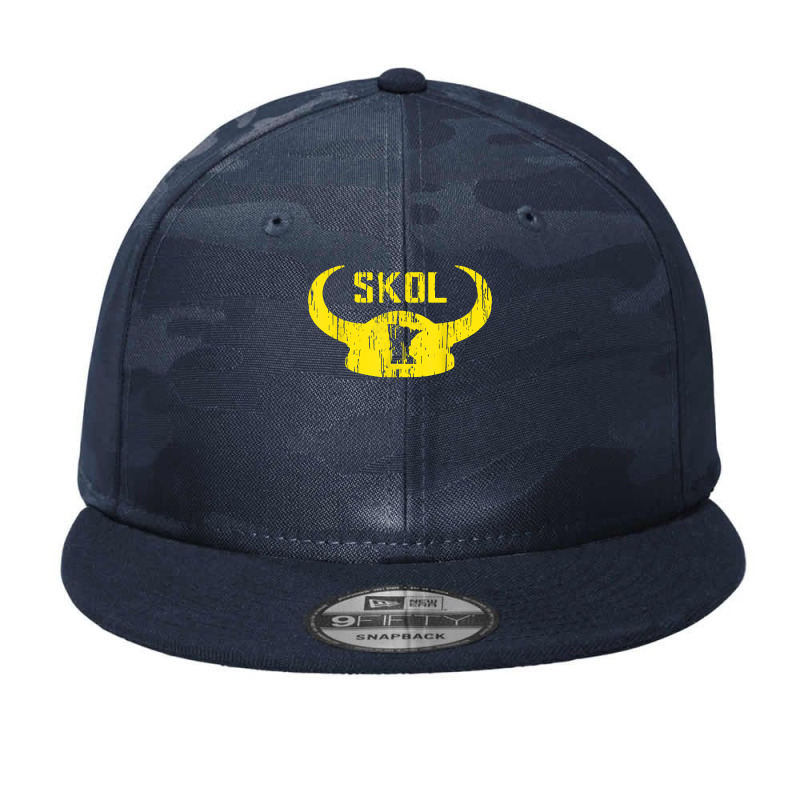 Skol Shirt Nordic Scandinavian Warrior Viking Helmet T Shirt Camo Snapback | Artistshot